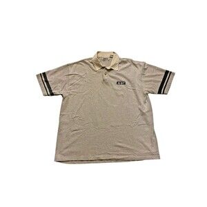 Aeropostale Polo Shirt Men's Size XL Heather Gray A87 Logo 100% Cotton